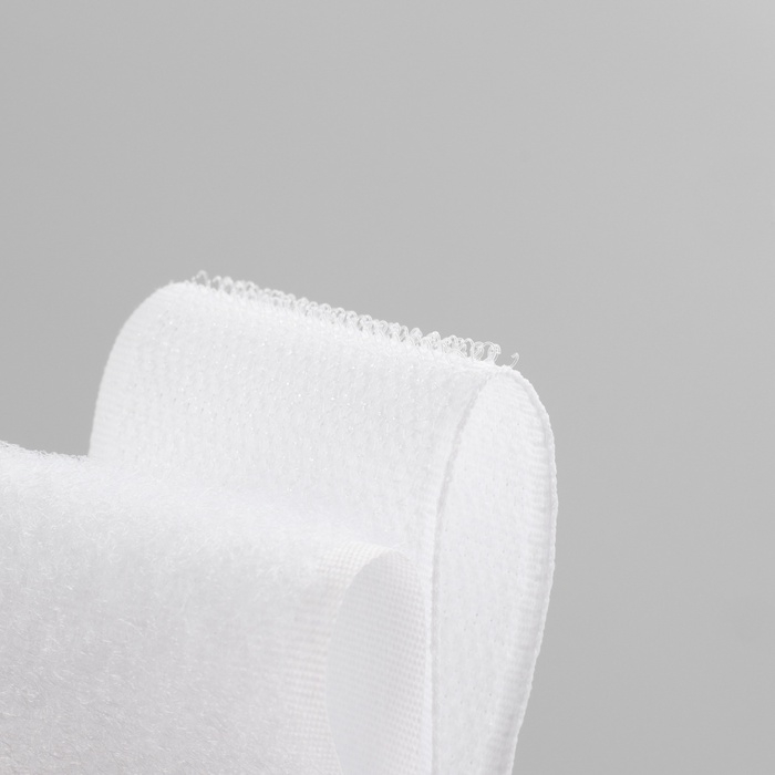 Липучка, 40 мм × 50 см, цвет белый Липучка, 40 мм × 50 см, цвет белый