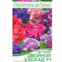 Семена цветов Петуния Двойной каскад F1 махровая, смесь сортов (драже) PanAmerican, Ц/П,5 шт. 1094 Семена цветов Петуния Двойной каскад F1 махровая, смесь сортов (драже) PanAmerican, Ц/П,5 шт. 1094
