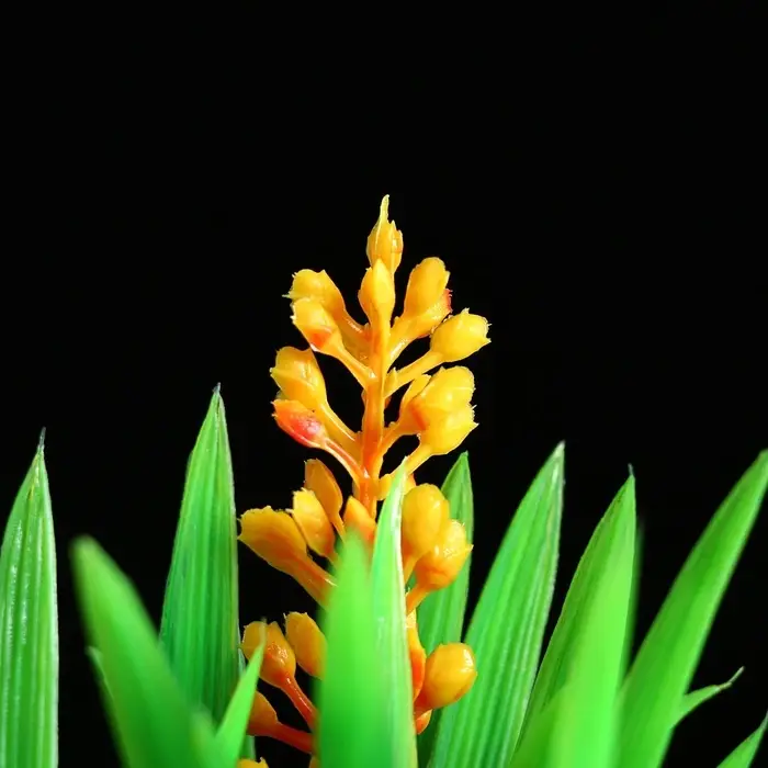 Островок с растениями искусственными для аквариума, 17&times;12&times;22 см