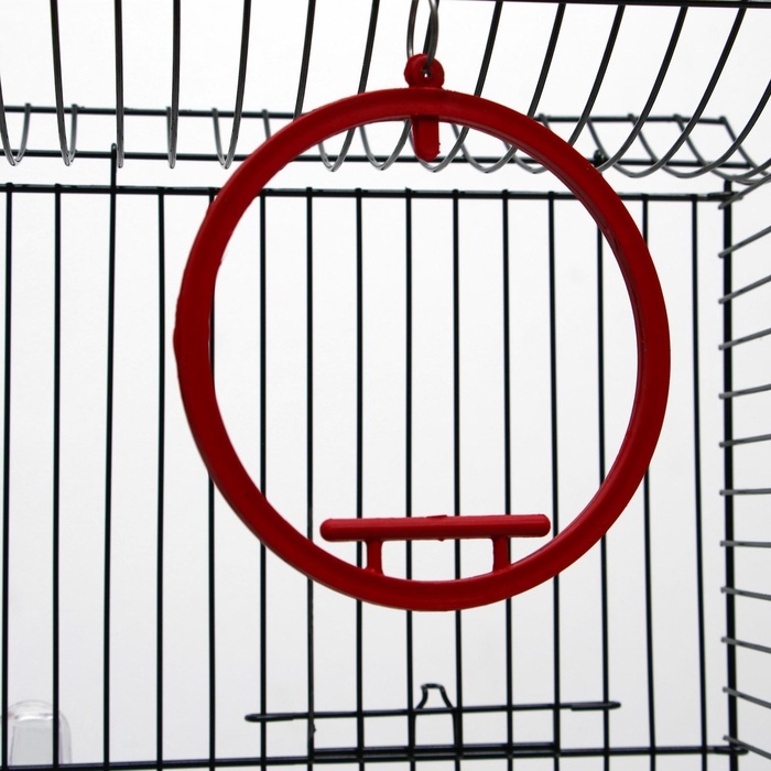 Клетка для попугая Клетка для попугая "Фиона", 3 яруса, 48 х 38 х 53 см, микс цветов