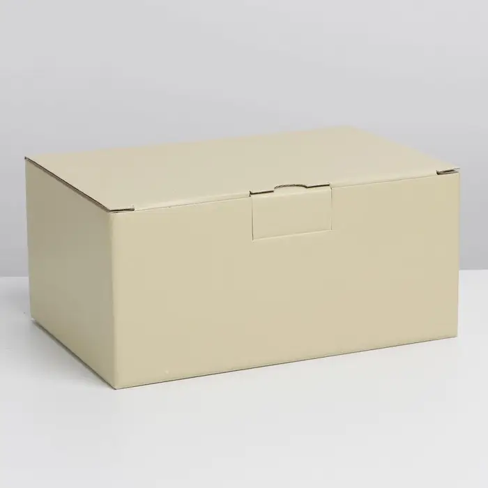 Коробка подарочная складная, упаковка, «Бежевая», 22 х 15 х 10 см Коробка подарочная складная, упаковка, «Бежевая», 22 х 15 х 10 см