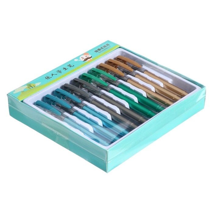 Ручка перьевая  Ручка перьевая "Перламутр", с закрытым пером, МИКС