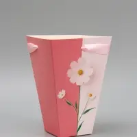 Переноска для цветов на лентах &laquo;Подарок&raquo;, 17&times;25&times;9 см