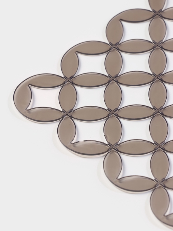 Коврик в раковину Доляна «Кико», 24×30 см, серый Коврик в раковину Доляна «Кико», 24×30 см, серый