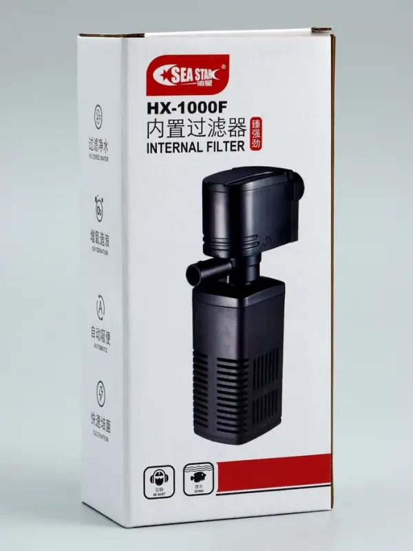 Фильтр внутренний Sea Star HX-1000F, 1000 л/ч, 12 Вт