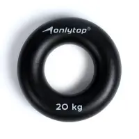 Эспандер кистевой ONLYTOP, 20 кг, цвет чёрный