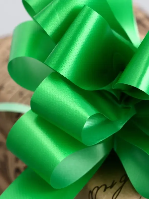 Бант - шар №3 простой зелёный Бант - шар №3 простой зелёный