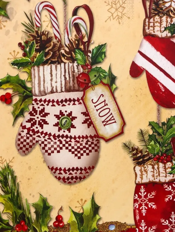 Пакет подарочный ламинированный Пакет подарочный ламинированный "Новогоднее настроение" 18 х 23 х 10 см