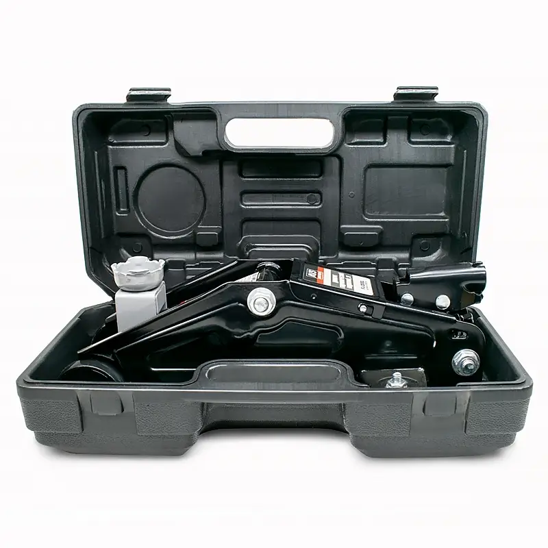 Домкрат подкатной AVS FJ-2000L, 2т, 140-300мм. в кейсе