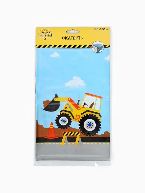 Скатерть одноразовая &laquo;Техника&raquo;, 130 х 180см