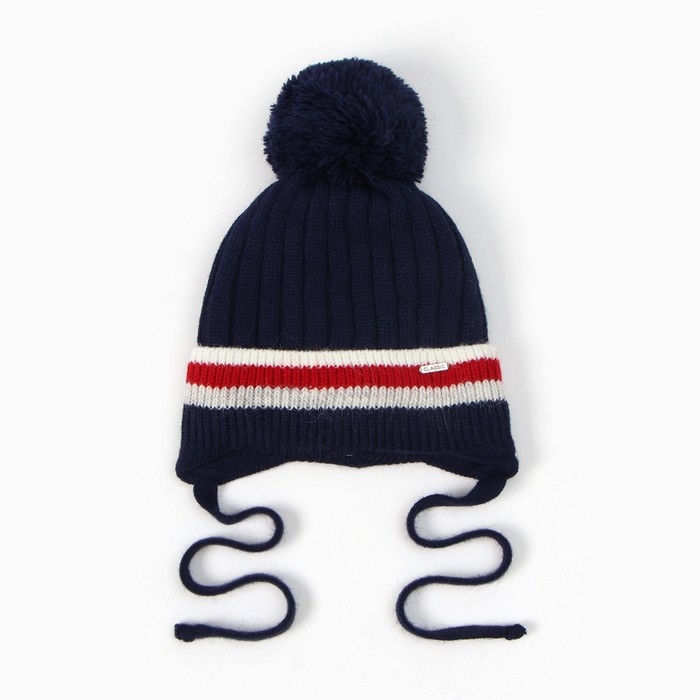 Шапка детская, цвет синий, размер 50-52 Шапка детская, цвет синий, размер 50-52