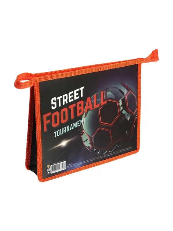 Папка для тетрадей А5 &laquo;Уличный спорт&raquo;, молния сверху, 230&times;190&times;50 мм