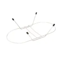 Набор из 2 мисок на подставке, 2&times;800 мл