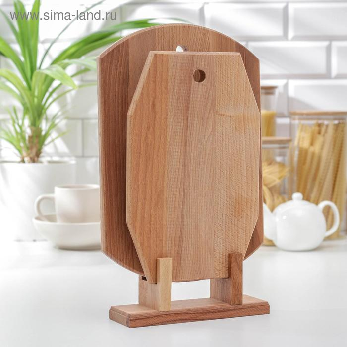 Нaбор досок разделочных из букa Премиум, 2 шт: 24,5×35 см, 19×30,5 см, мaссив букa Нaбор досок разделочных из букa Премиум, 2 шт: 24,5×35 см, 19×30,5 см, мaссив букa