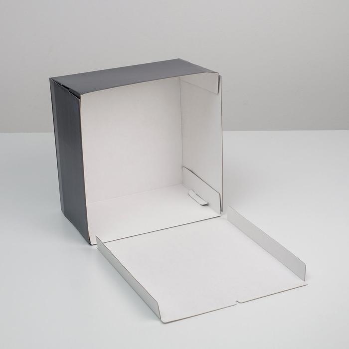 Коробка кондитерская, упаковка, Best Wishes 30 х 30 х 19 см Коробка кондитерская, упаковка, Best Wishes 30 х 30 х 19 см