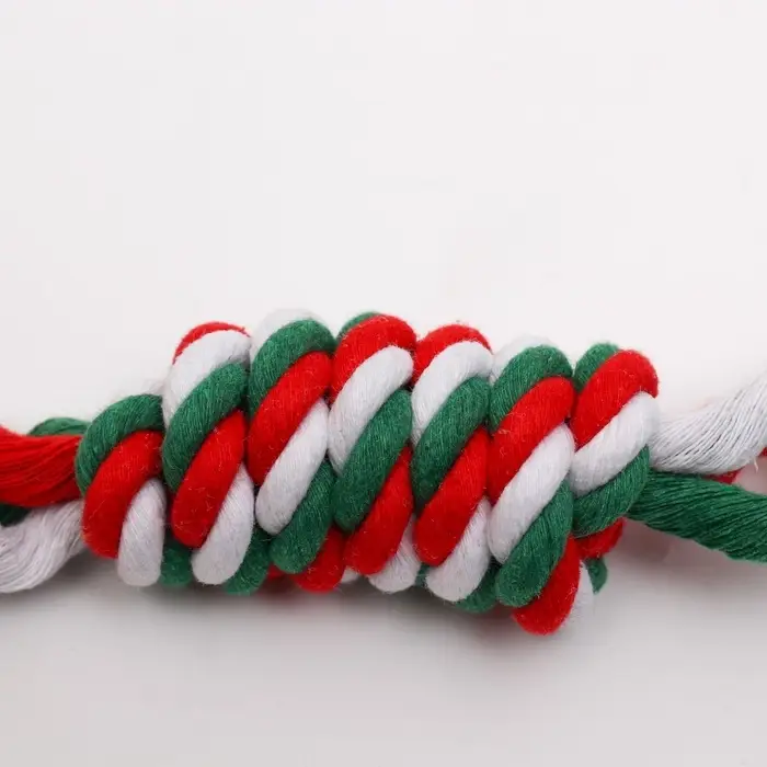 Игрушка канатная &laquo;Зимняя плетёнка&raquo;, малая, до 19 см, 25-29 г, разноцветная
