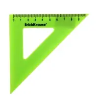 Треугольник 45*, 9 см, ErichKrause Reef, МИКС