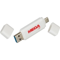 Флеш-память Promega Jet 16GB USB3.0 Type-C/бел пласт/под лог NTU787СU3016GW