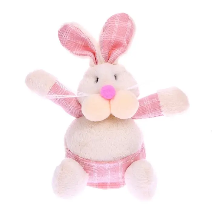 Мягкая игрушка «Кролик», с кармашком, виды МИКС Мягкая игрушка «Кролик», с кармашком, виды МИКС