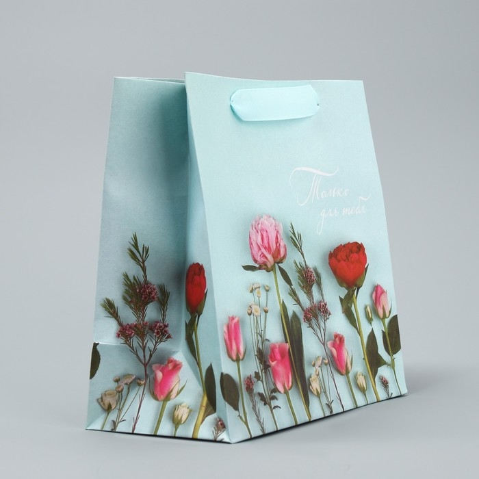 Пакет подарочный крафтовый квадратный, упаковка, «Нежные чувства», 22 х 22 х 11 см Пакет подарочный крафтовый квадратный, упаковка, «Нежные чувства», 22 х 22 х 11 см