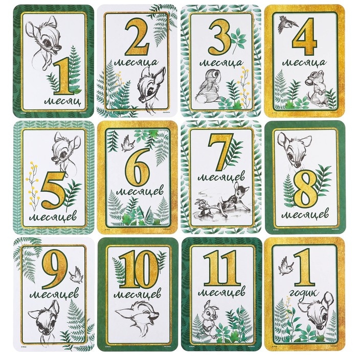 Набор карточек для фотосессий, Дисней Набор карточек для фотосессий, Дисней