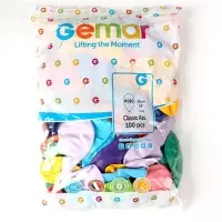 Воздушные шары латексные 14", пастель, 100 шт., МИКС