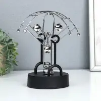 Маятник настольный антистресс &laquo;Вечный двигатель&raquo;, 20&times;16&times;11 см, МИКС