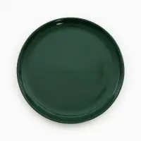 Блинница новогодняя Доляна &laquo;Белый мишка&raquo;, 23.5&times;23.5&times;9.7 см, доломит, белая, зелёная