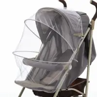 Москитная сетка с планкой, белая, окантовка серая