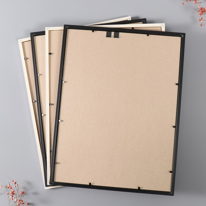 Набор рамок Набор рамок "Формат" 30х40 см, 4 шт. цвет чёрный/белый