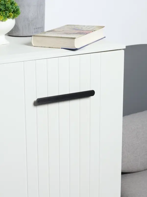 Ручка-скоба CAPPIO RSC102, алюминий, м/о 160 мм, цвет черный