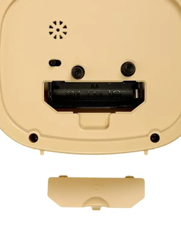 Будильник-часы настольные &laquo;Классика&raquo;, дискретный ход, 12.5&times;10.5 см, от батарейки АА