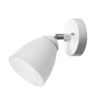 Бра BayerLux 4112/1, 1&times;40 Вт, E27, 11&times;18&times;19.5 см белое