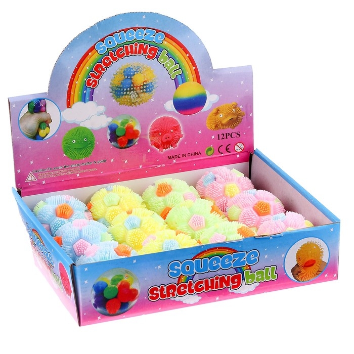 Ёжка «Мячик» световой, цвета МИКС Ёжка «Мячик» световой, цвета МИКС