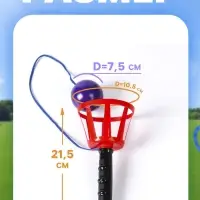 Игра &laquo;Поймай мяч&raquo;, корзинка d=10.5 см, мячик d=7.5 см 2 шт. (набор), МИКС