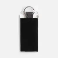 Брелок с карабином Rengas, черный