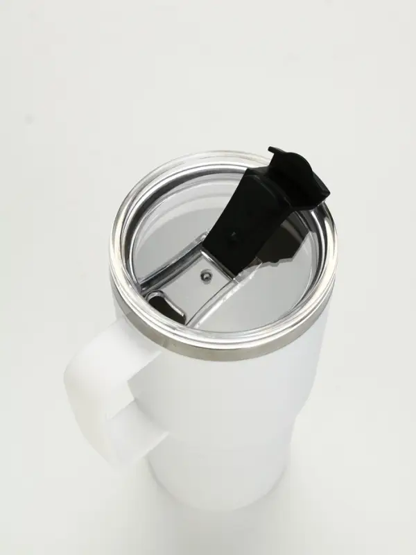 Термокружка "Стань бодрее", 500мл, белая