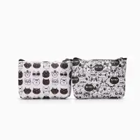 Кошелёк маленький &laquo;Коты&raquo;, монетница, на молнии, МИКС