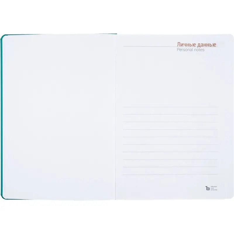 Ежедневник Basis, датированный, бирюзовый Ежедневник Basis, датированный, бирюзовый