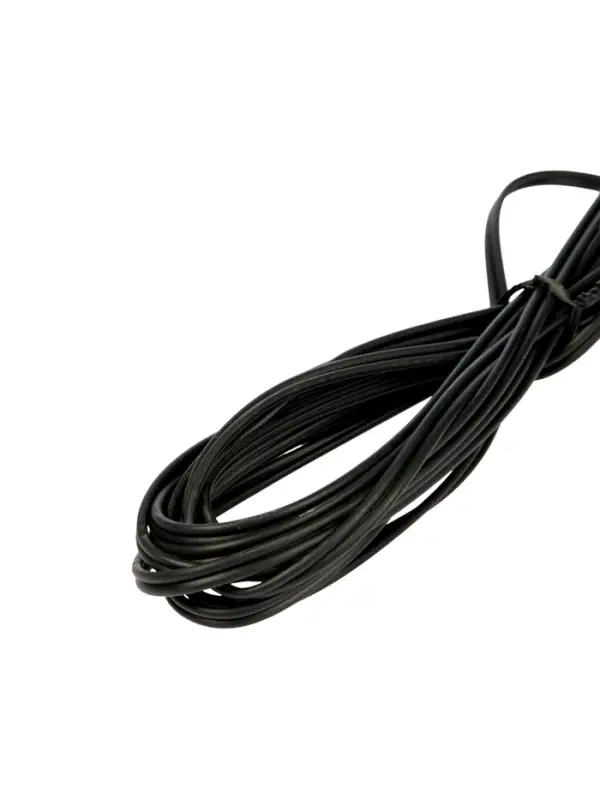 Удлинитель для комнатных гирлянд, 5 м, тёмная нить, УМС-вилка
