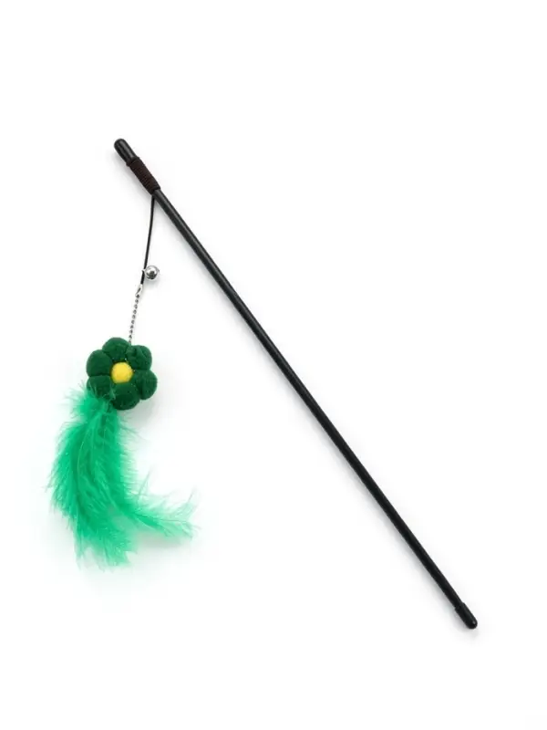 Дразнилка для кошек, с 3 сменными насадками