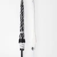 Зонт - трость полуавтоматический &laquo;Клетка&raquo;, 8 спиц, R=47/55 см, d=94 см, МИКС