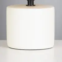 Лампа настольная RISALUX &laquo;Хавьер&raquo;, Е14, 40 Вт, белая, 13&times;13&times;23 см