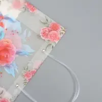 Пакет подарочный прозрачный , "Красота" 30 х 26 х 12