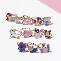 Кольцо &laquo;Выбражулька&raquo; знаки зодиака, форма МИКС, МИКС, безразмерное