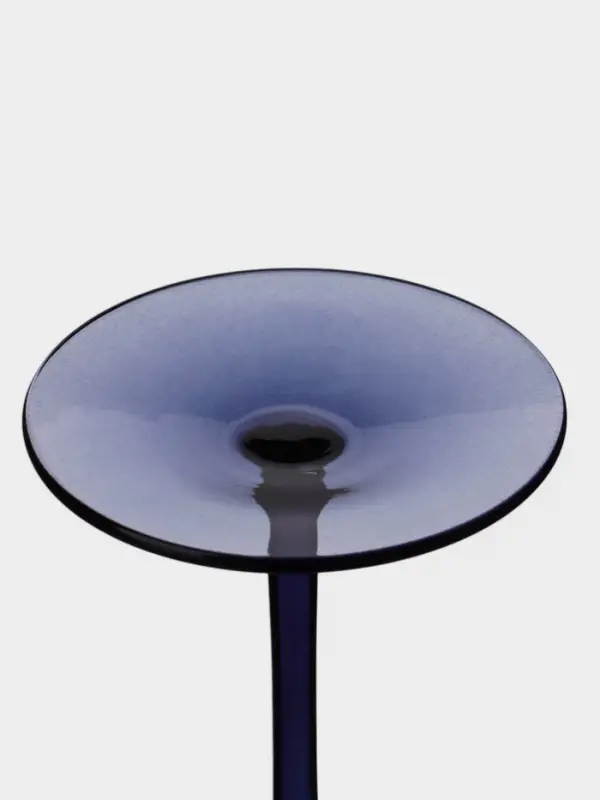 Бокал для вина Magistro &laquo;Иллюзия&raquo;, 540 мл, 10&times;24 см, стекло, синий