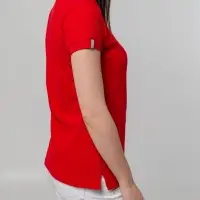 Рубашка поло женская Virma Premium Lady, красная, размер M