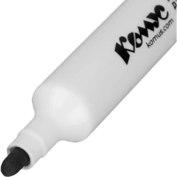 Маркер для белых досок КОМУС черный 1-3 мм