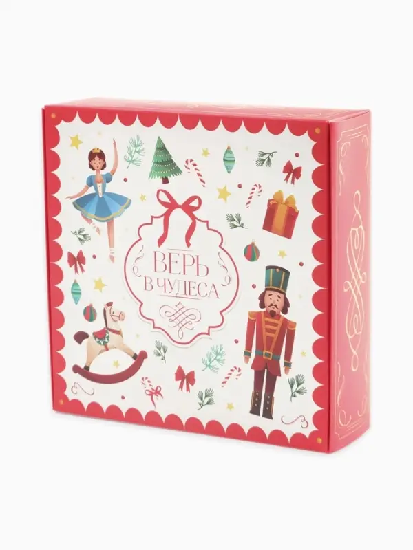 Коробка складная «Щелкунчик», 26×26×8 см Коробка складная «Щелкунчик», 26×26×8 см