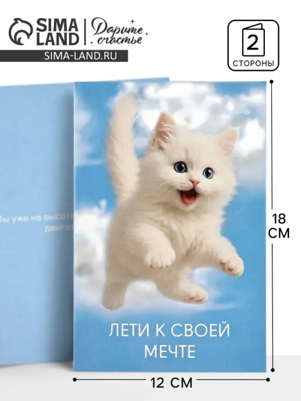 Открытка &laquo;Мечта&raquo;, 12&times;18 см